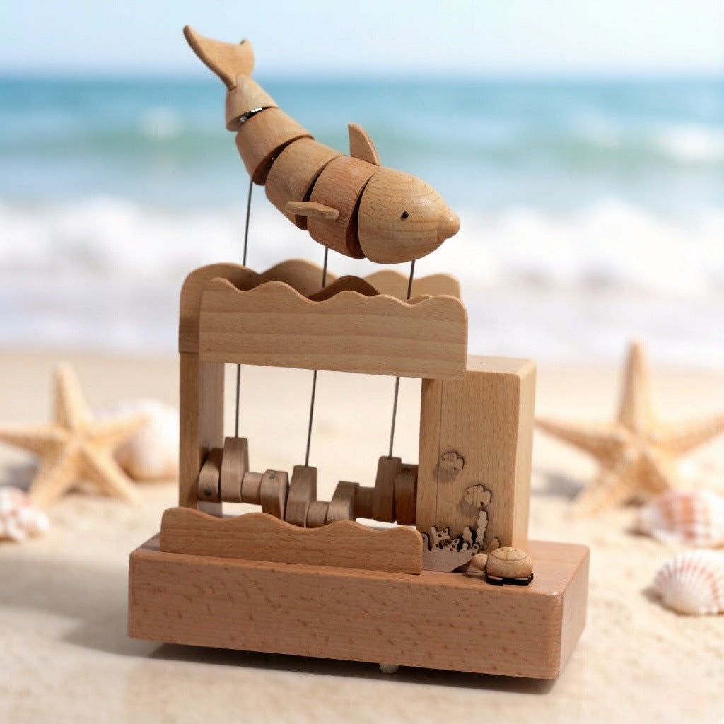 Wooden Whale Balance Toy