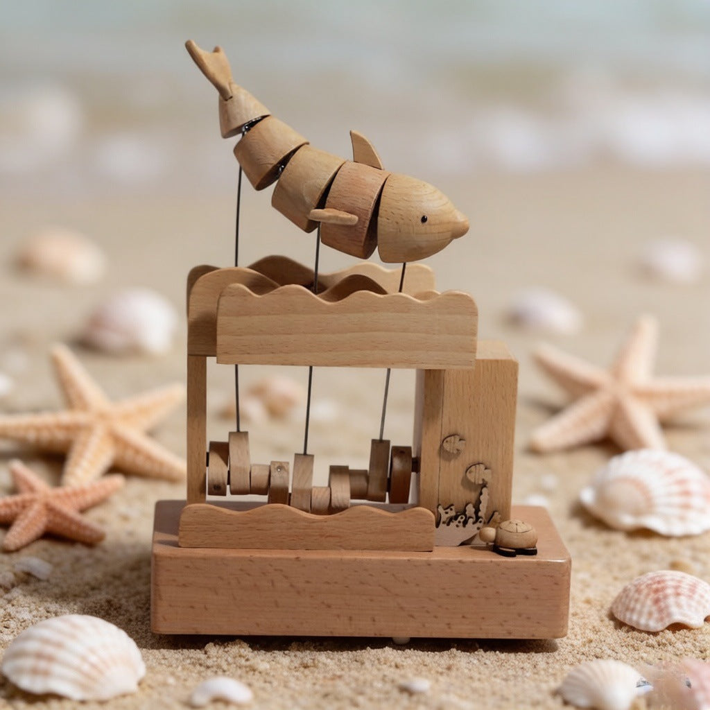 Wooden Whale Balance Toy