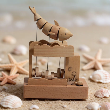 Wooden Whale Balance Toy