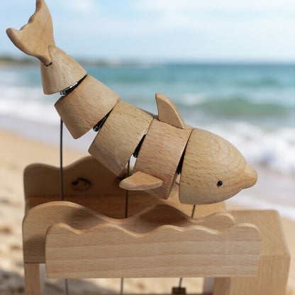Wooden Whale Balance Toy